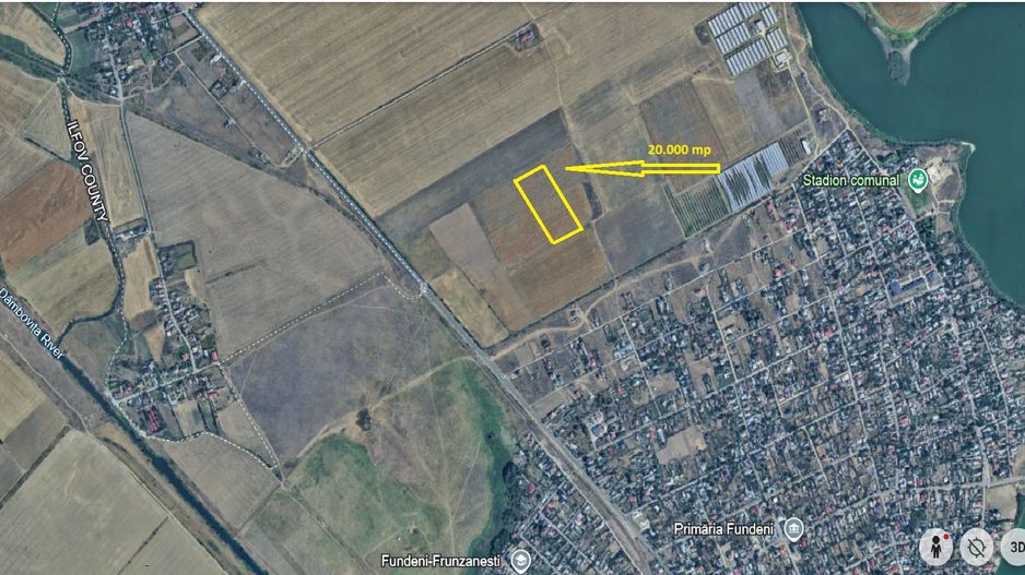 Teren intravilan 20.000 mp - Fundeni - Poză 1