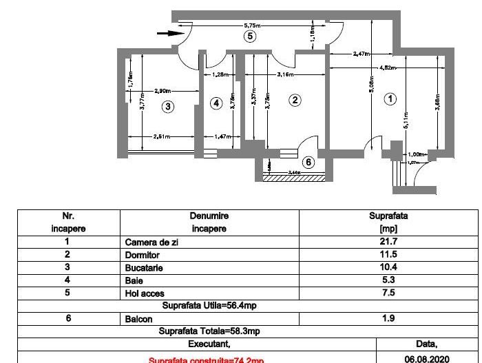 Apartament 2 camere modern – Bulevardul Pipera | Iancu Nicolae - Poză 16