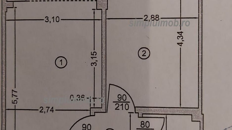 Metrou Dimitrie Leonida Bloc Nou Mobilat Utilat - Schiță 19