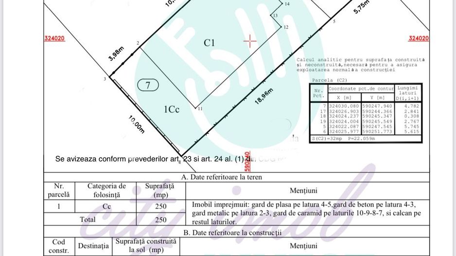 Teren de 250 mp cu casa -  la o distanta de 7 minute de statia de metrou - Poză 9
