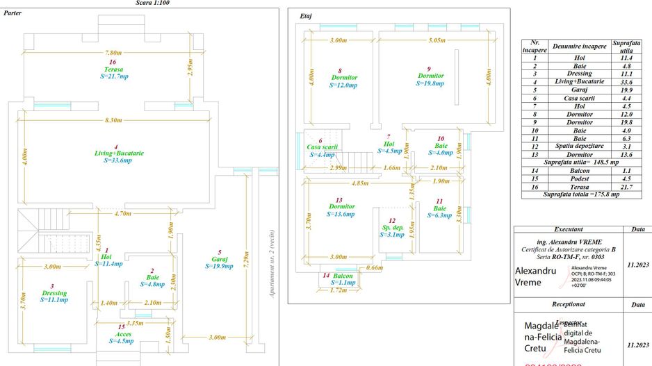 Duplex cu garaj zona Dumbravita - Pădure - Poză 4