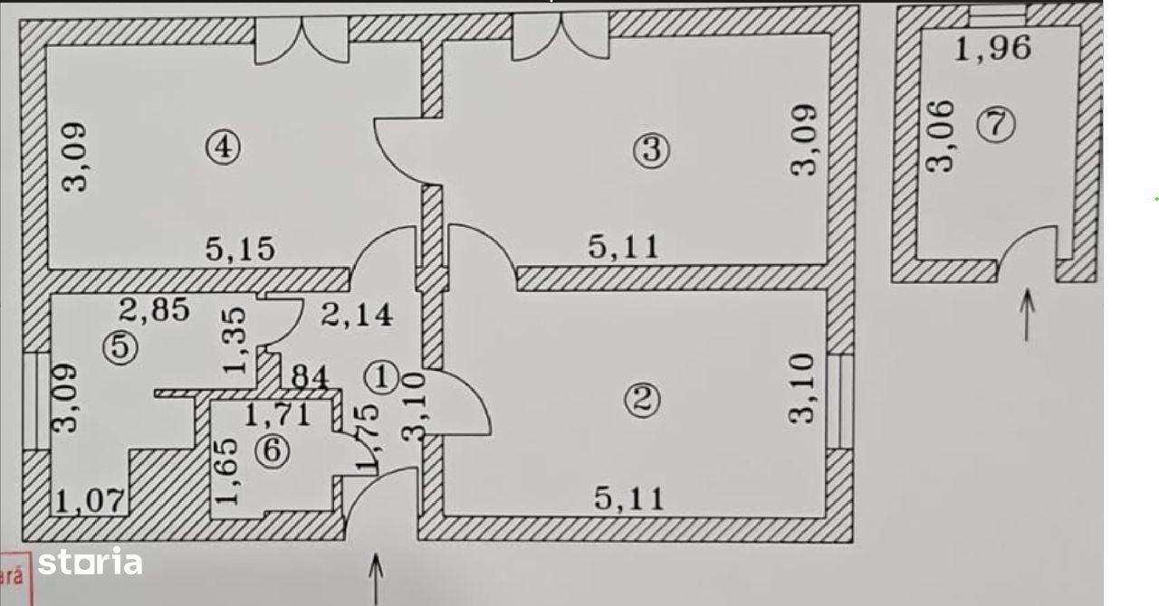 Apartament 3 camere - Floreasca - Poză 18