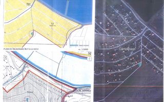 Teren cu autorizatie casa individuala, 600mp teren, Campenesti ! - Schiță 4