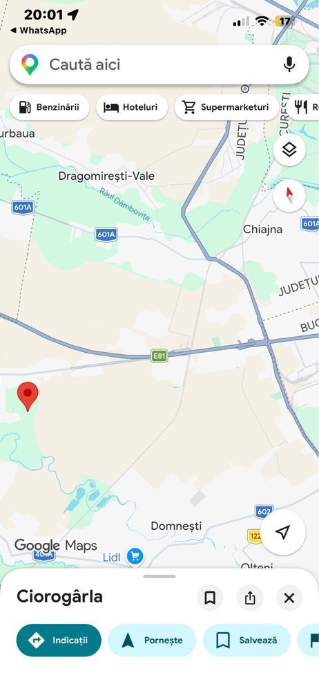Teren intavilan 450mp in zona Ciorogarla - Poză 3
