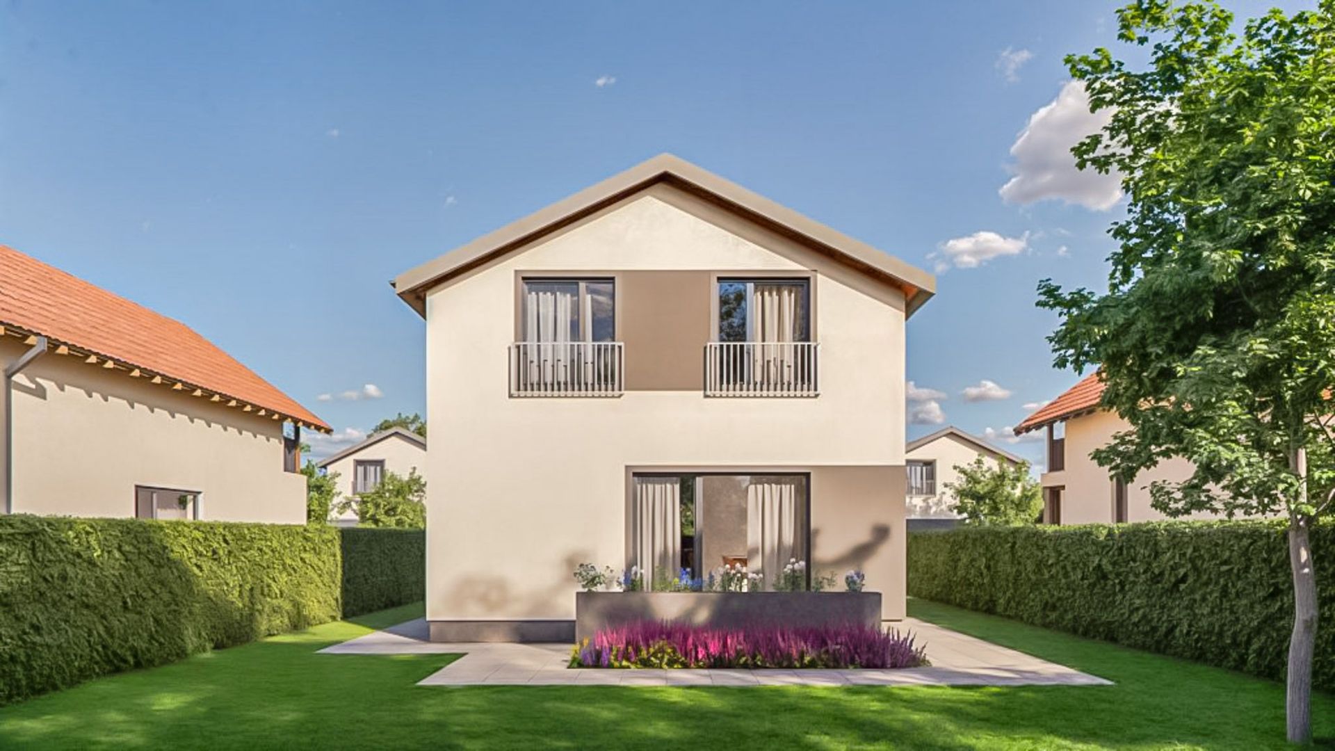 Case individuale în Sânpetru, cu teren 400 mp și toate utilitățile - Poză 2