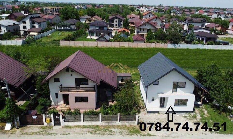 Vila 4 camere cu teren 600 mp - comuna Berceni - Poză 2