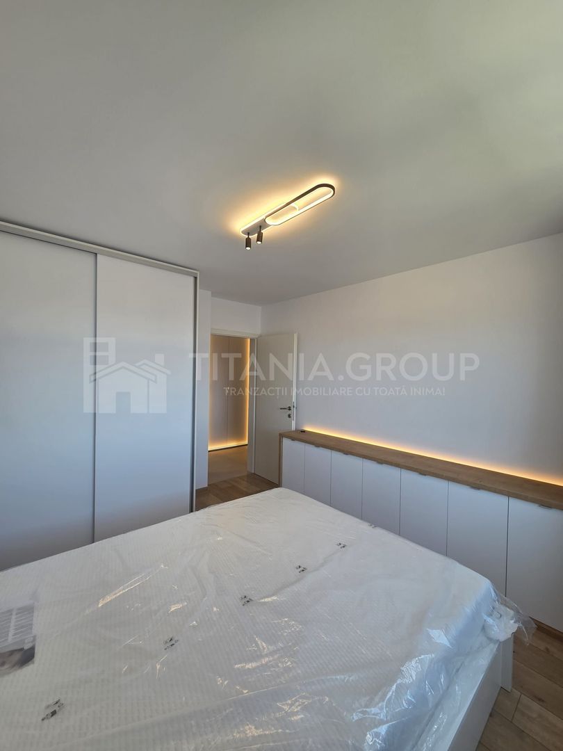 Apartament 3 camere, parcare, prima inchiriere, totul nou - Poză 8
