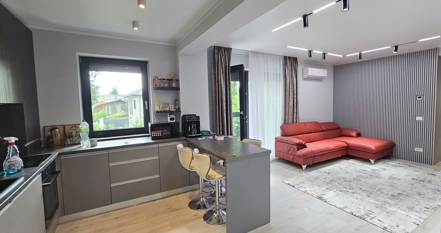 De inchiriat apartament cu 2 camere, Milcov Residence, et. 1, 700 euro - Poză 6