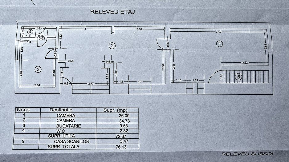 Casa S+P+1+Pod - 210,73 mp + teren 176 mp - zona Baicului - Gara Obor - Poză 16