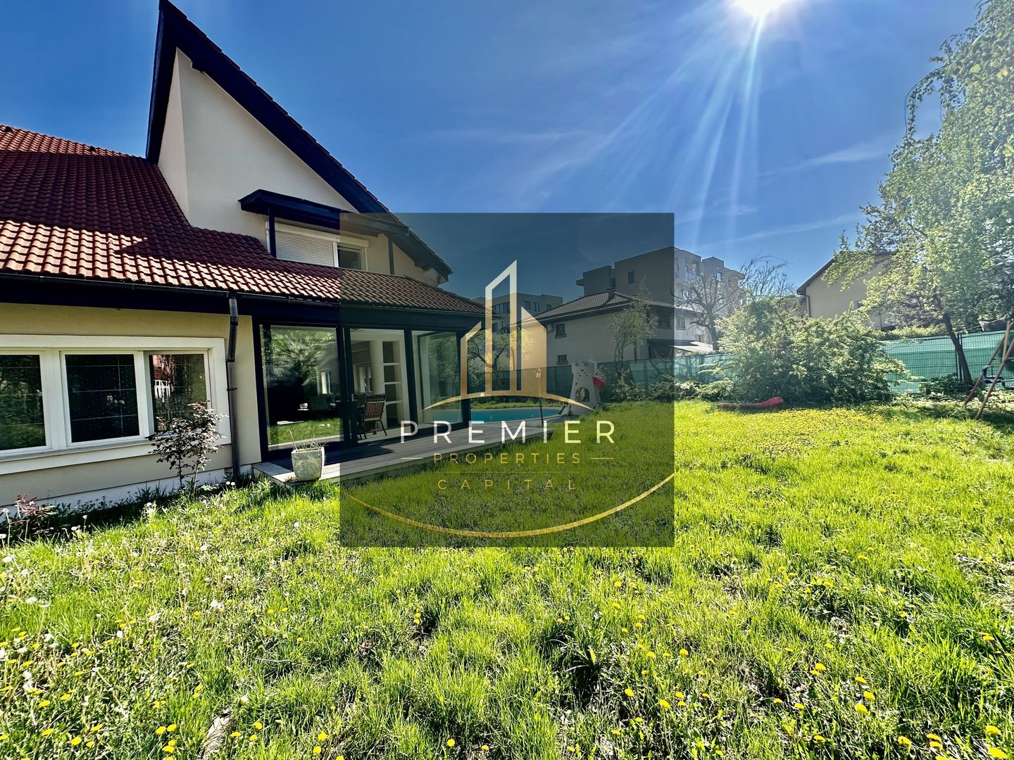 Vila de lux Pipera locuinta de vis teren generos rond OMV - Poză 1