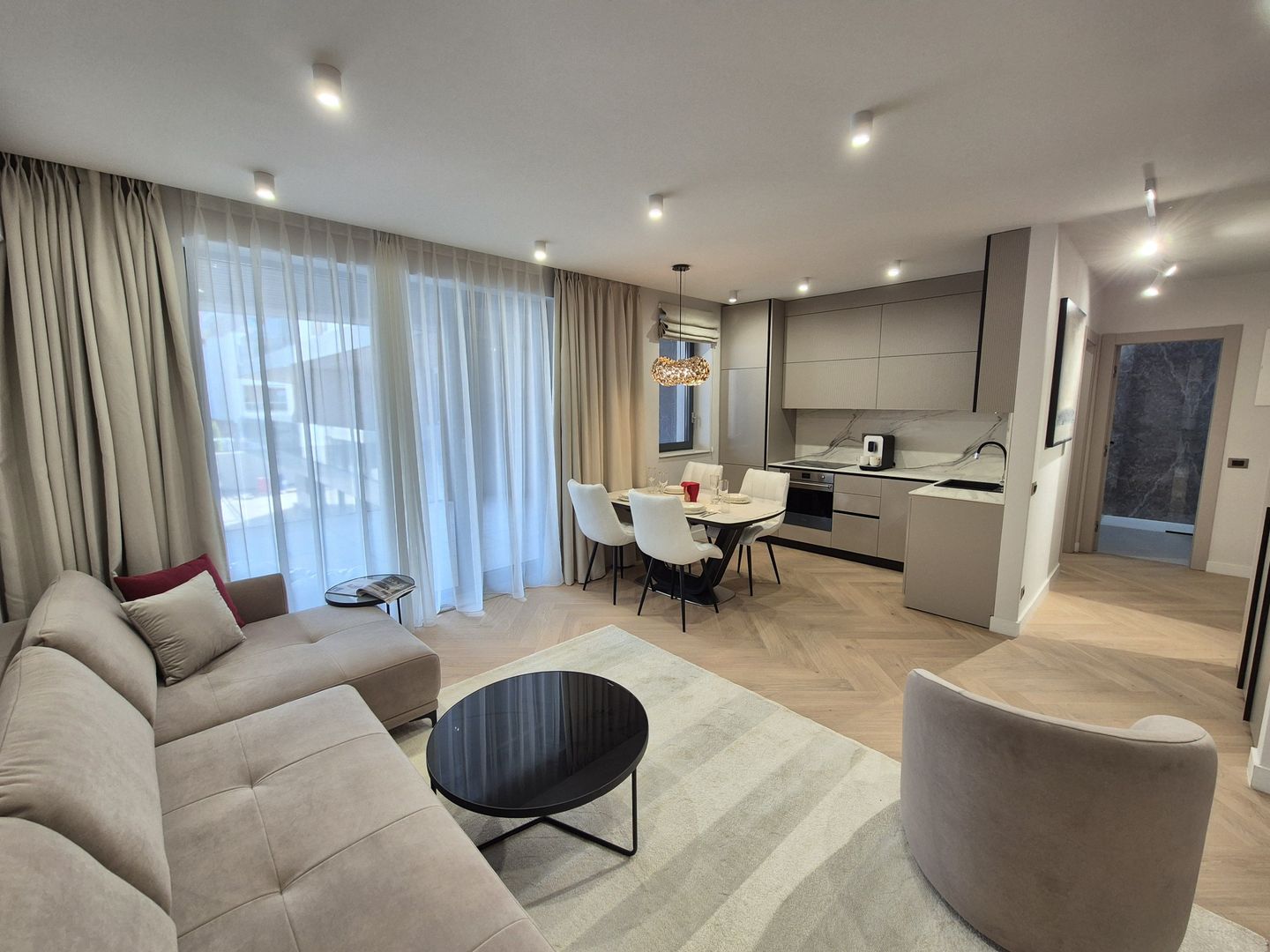 Apartament cu 2 camere + terasa 82,31 mp - Iancu Nicolae - Poză 1