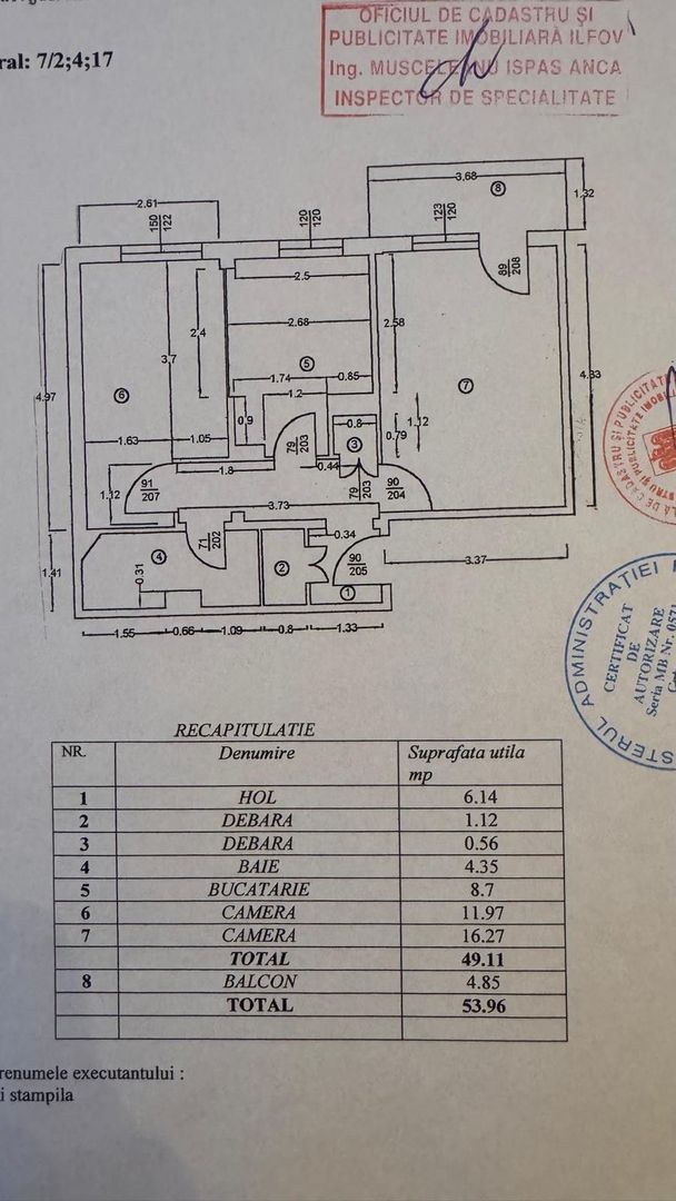 De vânzare apartament 2 camere, Studio Buftea, pregătit de mutat - Poză 12