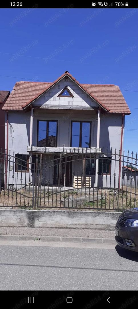 BRASADAS vinde casa SEMIFINISATA 3 cam 13 ari zona Blaga. - Poză 1