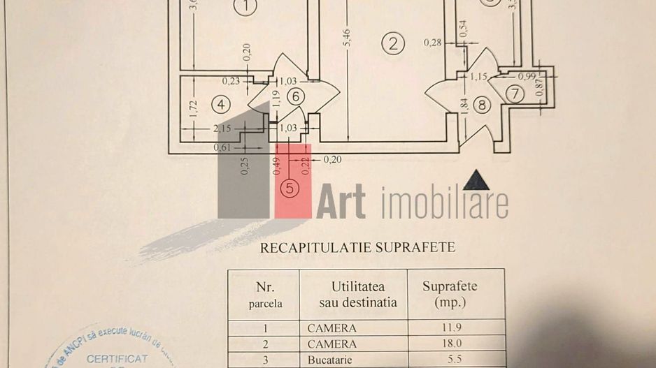 Vânzare apartament 2 camere Secuilor - Poză 3