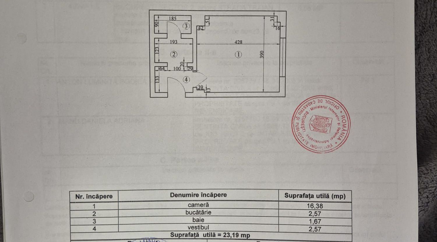 Garsoniera de vanzare- Strada Traian 222 -  Zona Mosilor - Poză 5