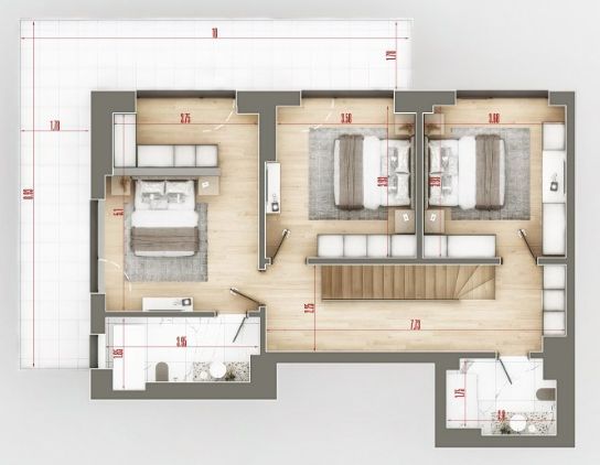 Apartament 5 camere de vanzare - Poză 3