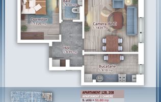 Apartament 2 camere Pallady Titan, Bl Boutique,  Preturi PROMOTIONALE