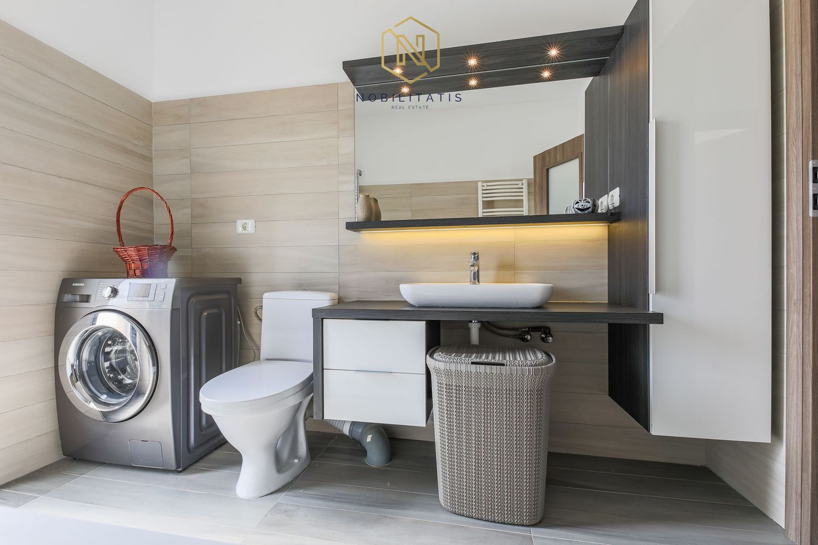 Apartament Giroc, 2 camere | Mobilat & Utilat | Terasa 50 mp & Parcare - Poză 21