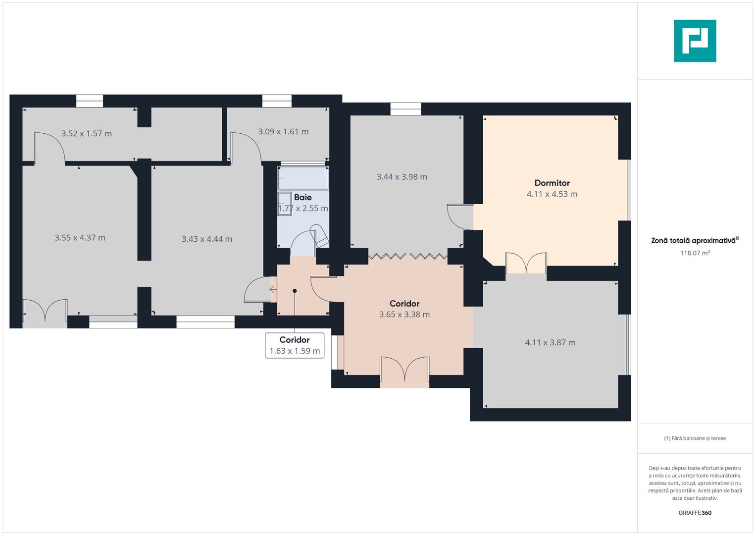 Casă 4 camere, zona centrală în Pâncota - Poză 8