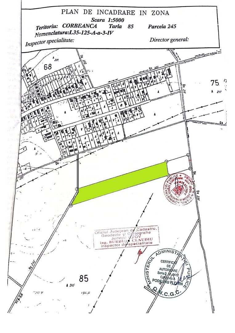 Corbeanca - Sat Petresti - Str. Codrului, 26.650 mp. teren intravilan - Poză 2