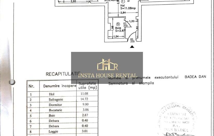 Apartament 2 camere BRANCOVEANU -  Etaj 1 | Balcon | - Poză 8