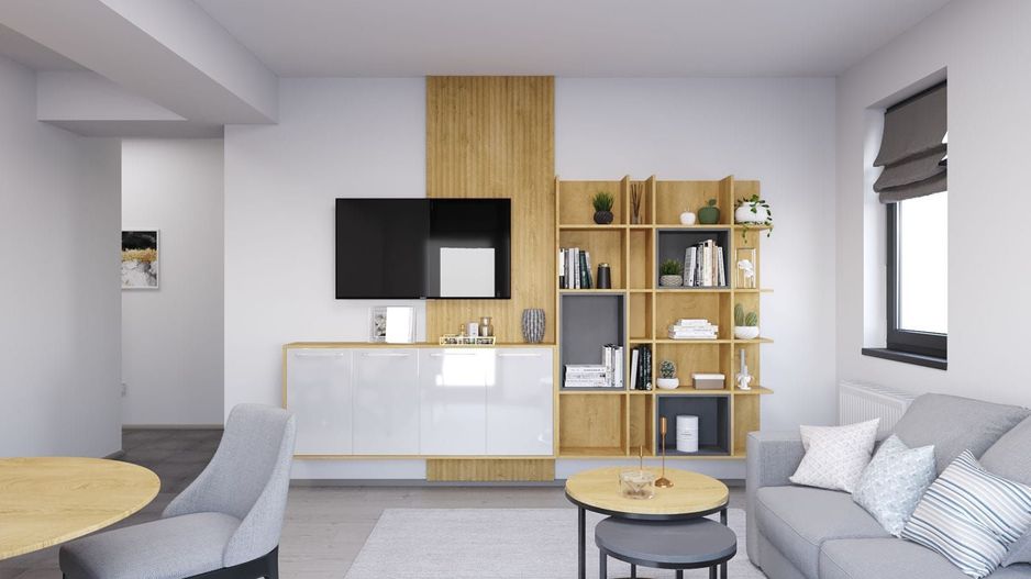 Apartament 3 camere de inchirat Rond OMV Pipera - Poză 1