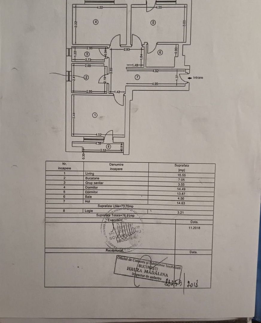 Apartament 3 camere I Th. Pallady I Vanzare - Poză 12