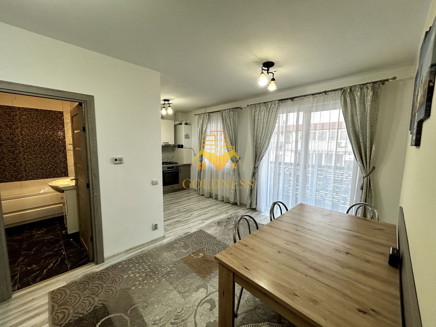 3 camere open space, Parcare, Modern, Eroilor, Storia Cucina, Floresti - Poză 6