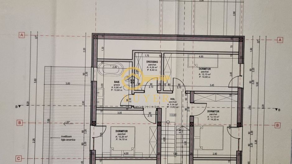 Casa individuala 120mp utili cu teren 500mp, Carport- Sura Mica - Poză 6