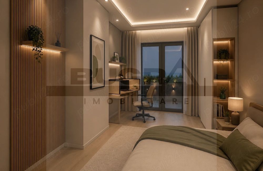 Apartament 3 camere, 110mp, view panoramic, parcare, zona Frunzisului - Poză 4