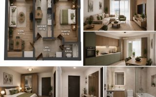 APARTAMENT 2 CAMERE | SECTOR 4 | DRUMUL BINELUI – Postalionului - Poză 3