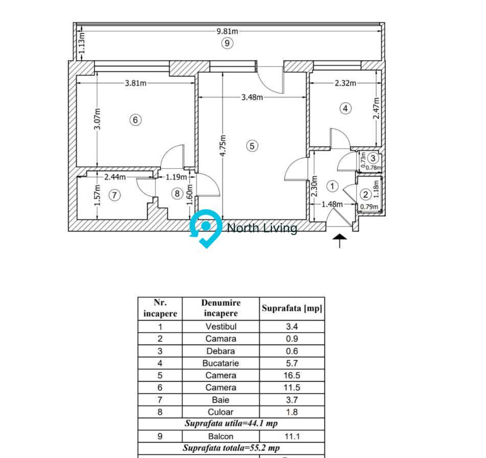 Apartament 2 camere | Piata Iancului - Poză 7