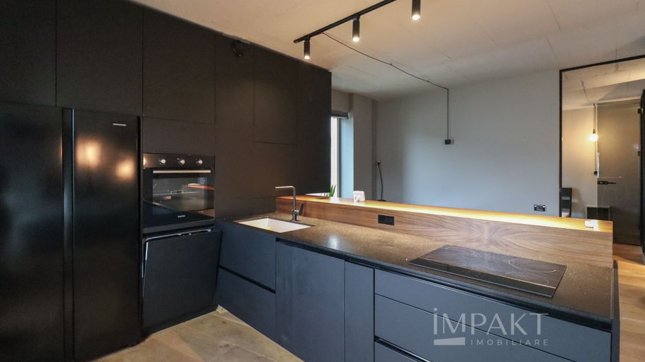 Apartament cu doua camere, stil industrial, zona Parcului Central! - Poză 14