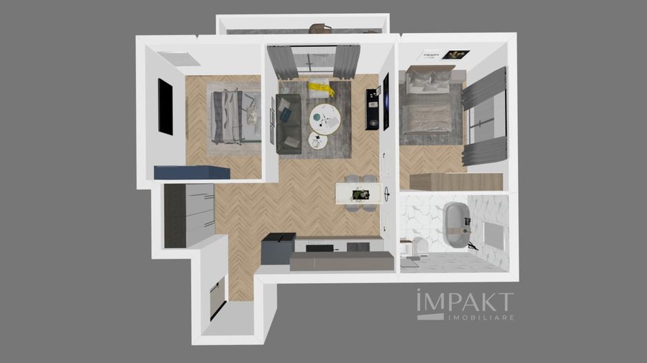 Apartament 3 Camere | Bloc Nou | Liziera Padurii | Terra, Floresti - Poză 1