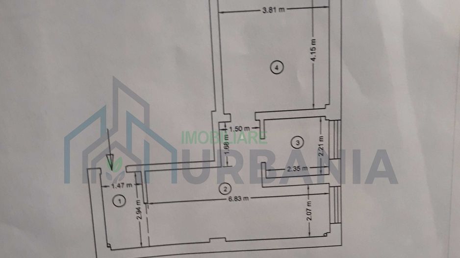 Apartament 2 camere, mobilat, 56 mp, parcare inclusa – Valea Lupului, Iasi - Poză 7