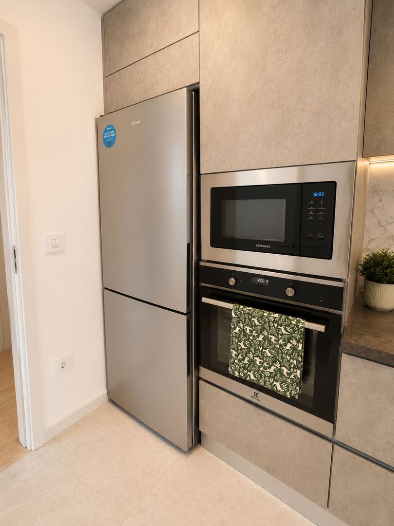 2 camere mobilat modern | Tomis Nord - Zen Residence | garaj, boxă - Poză 8