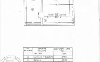VANZARE APARTAMENT 2 CAMERE 67MP CENTRALA PROPRIE NICOLAE GRIGORESCU BLOC 2008 - Poză 13