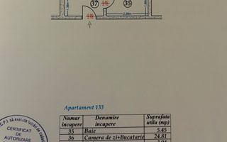 Garsonieră la mansardă - Dobroești - 34 mp utili - Centrală proprie - Poză 7