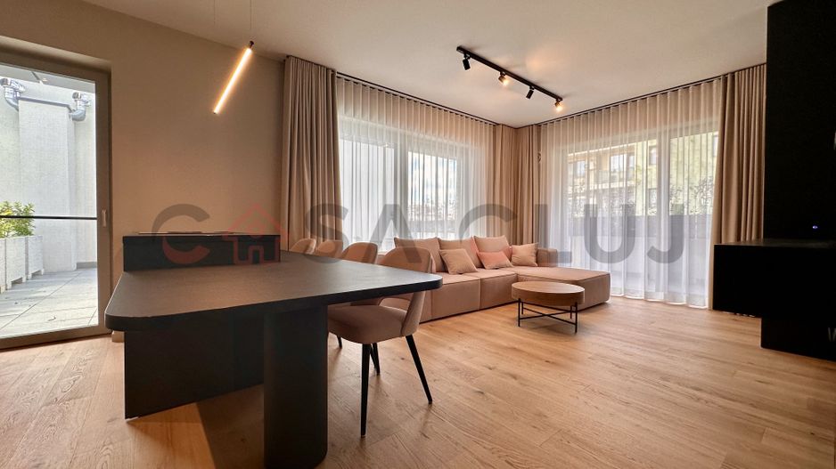 Apartament ultrafinisat, spatios. Parcare! Bloc Nou! Zona Fsega! - Poză 4