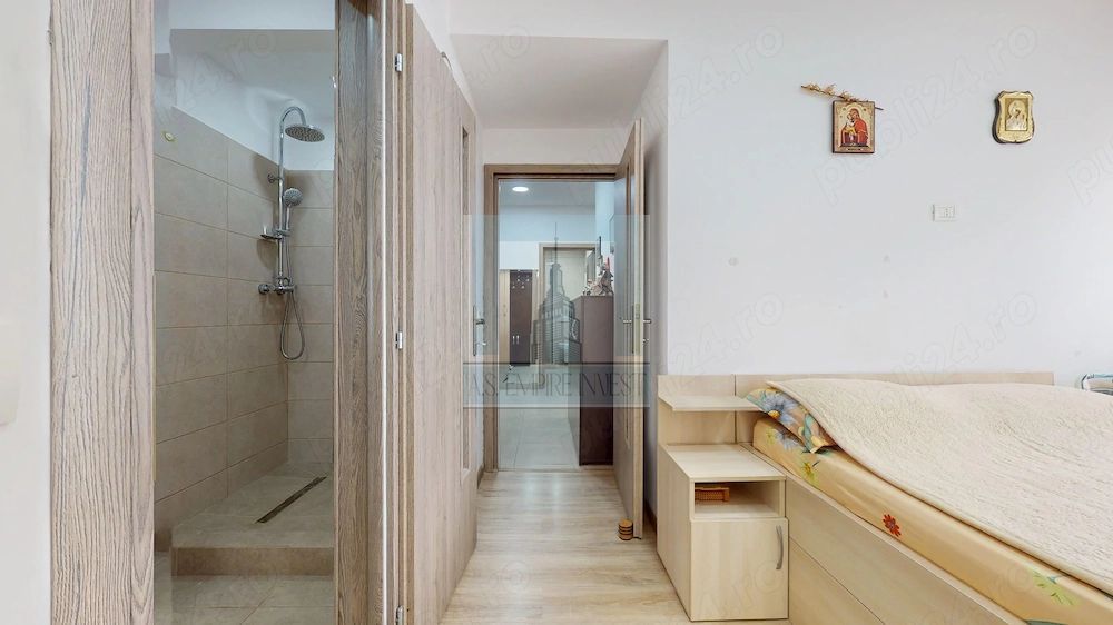 Apartament 2 camere, 2 bai, 2 balcoane, parcare-zona Florilor/Ghimbav - Poză 6