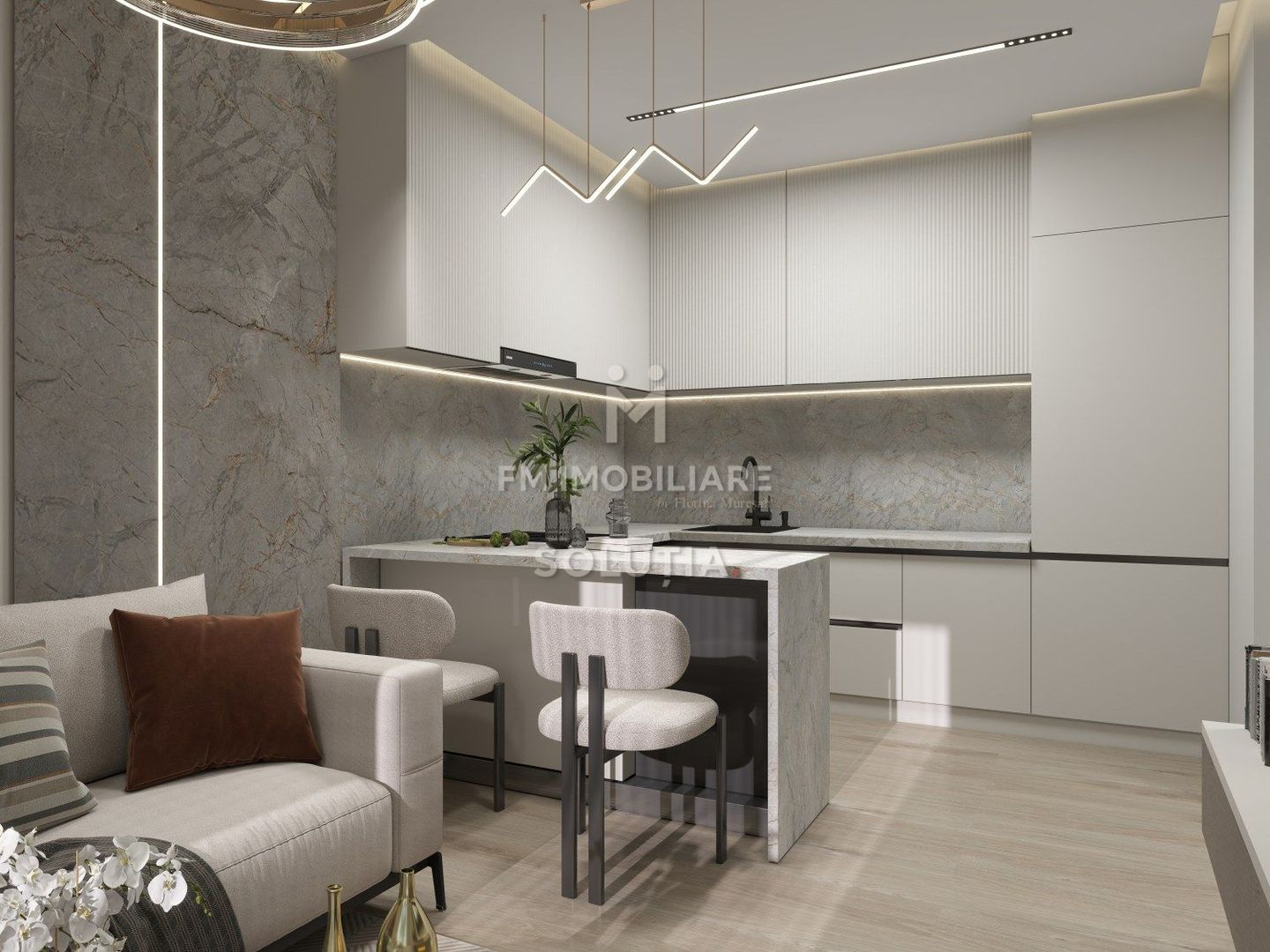Apartament 3 camere | Bloc Nou| Etaj 1 | 2 băi | C. Brâncoveanu - Poză 9