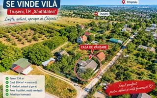 SE VINDE CASĂ DE VACANȚĂ ÎN TRUȘENI | TEREN 7,34 ARI - Poză 12