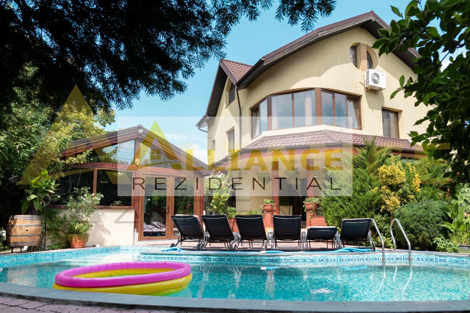 VILA SUPERBA CU PISCINA SI TEREN 766 MP – POPESTI-LEORDENI - Poză 1