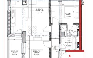 Apartament 3 camere, etaj intermediar, ansamblu nou Calea Surii Mici - Poză 13