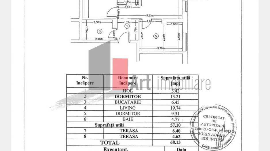 Vânzare apartament nou 3 camere Luică-Brâncoveanu - Poză 12
