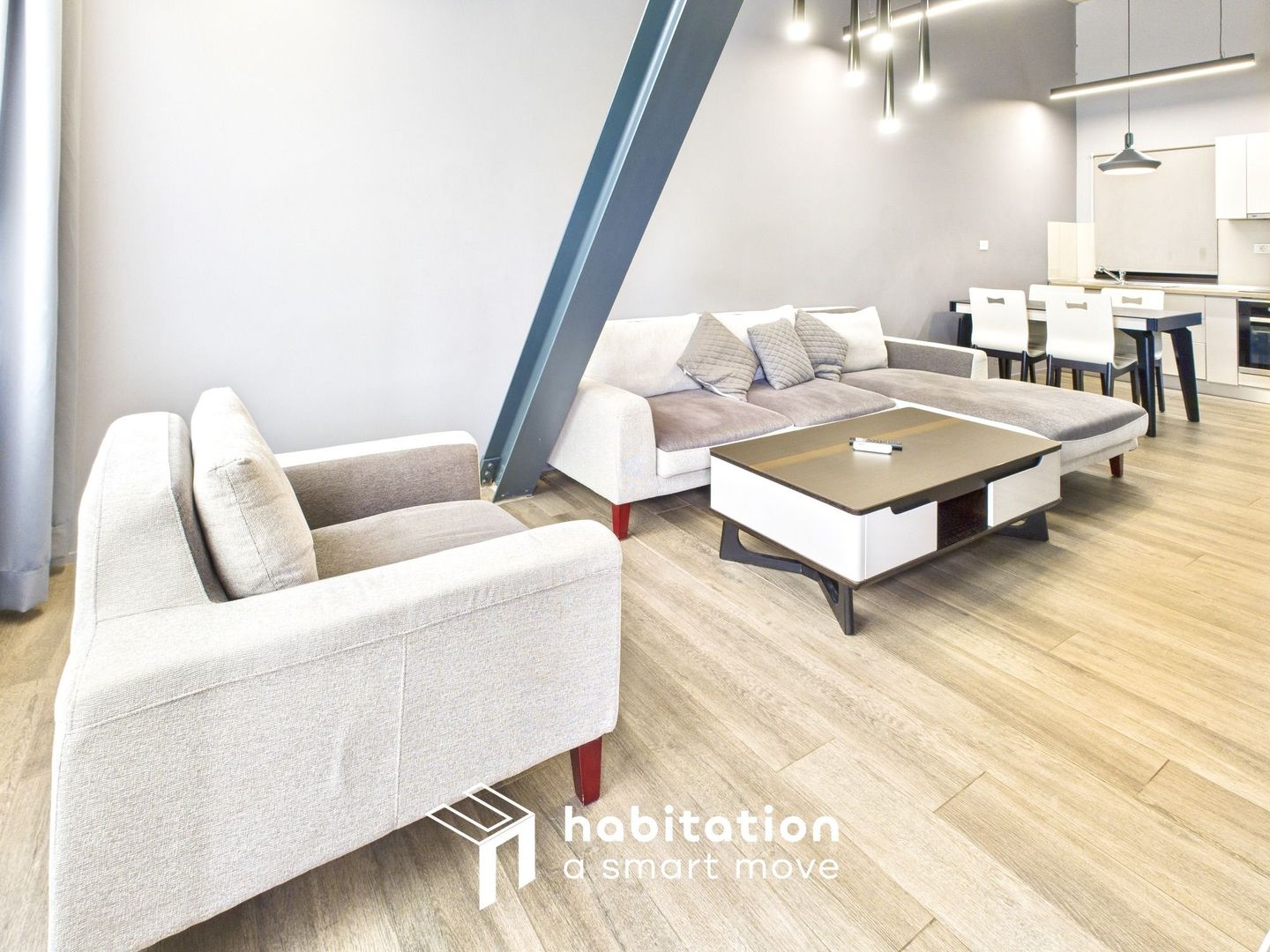 Locuință cu personalitate: 2 camere, aproape de centru, sală de sport - Poză 3