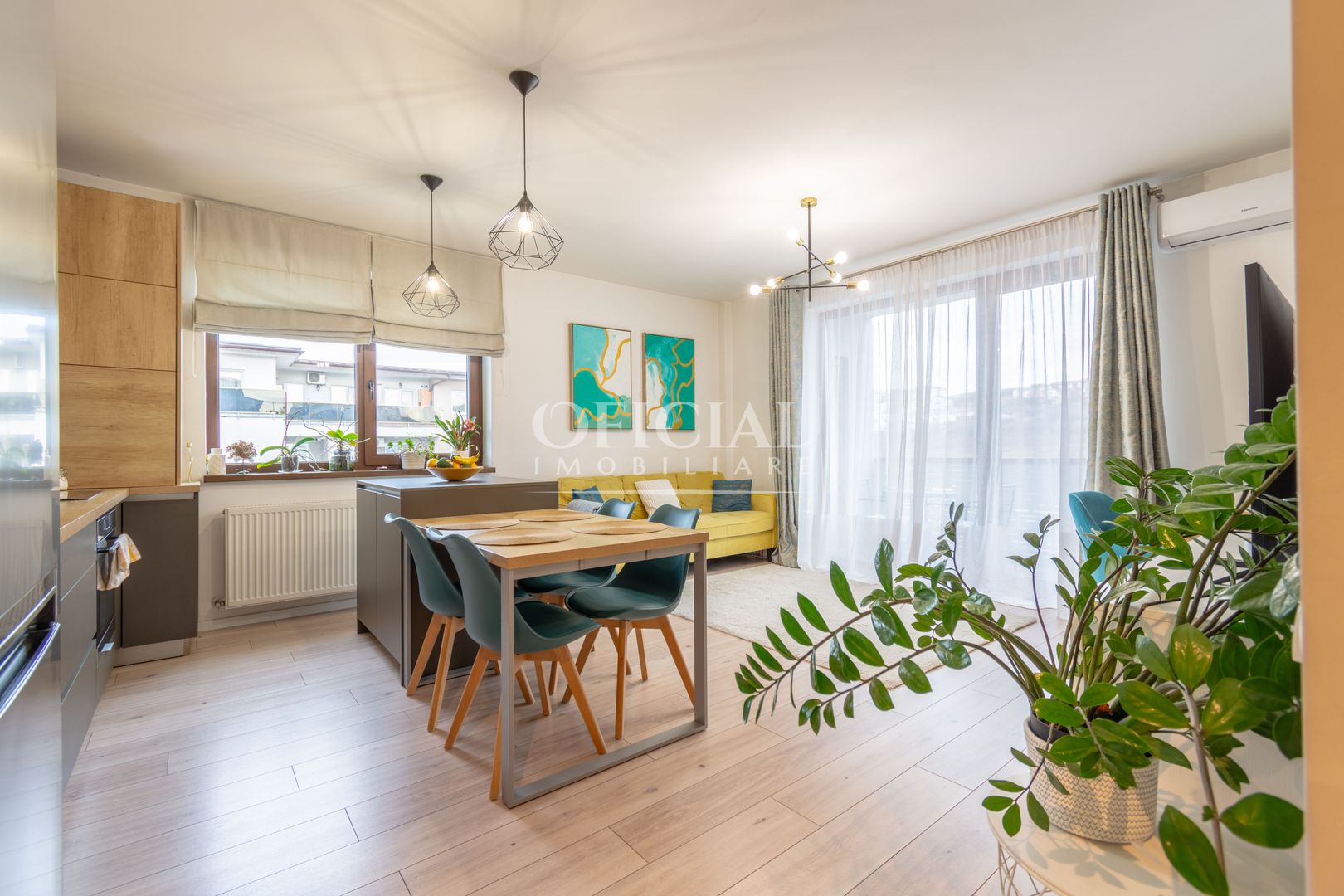 Apartament 3 Camere | 61 m2 | Mobilat la Cheie | AC | Zona VIVO Metro - Poză 7