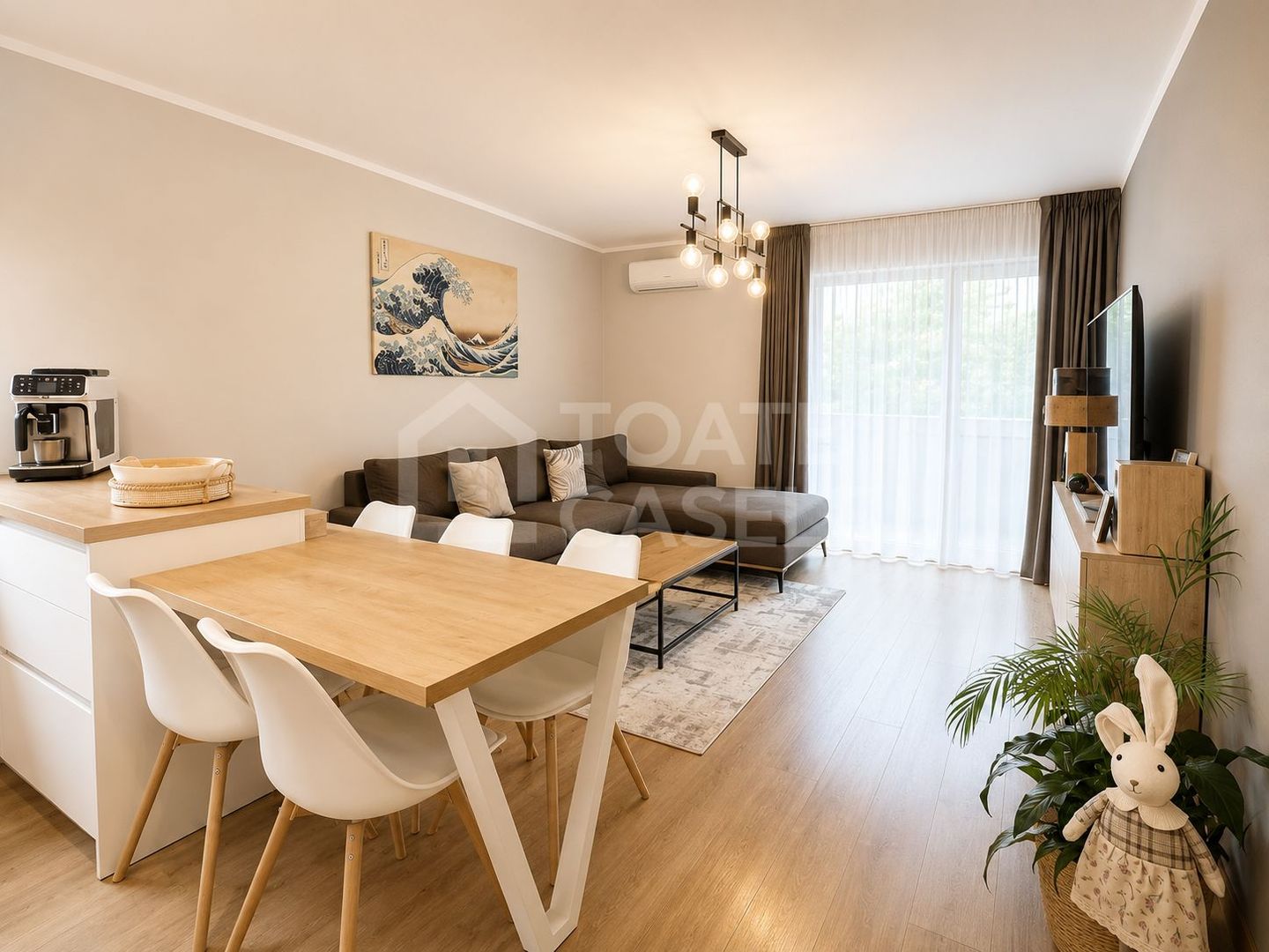 Apartament 3 camere, mobilat, utilat,  Ansamblul Luminia - Europa - Poză 1