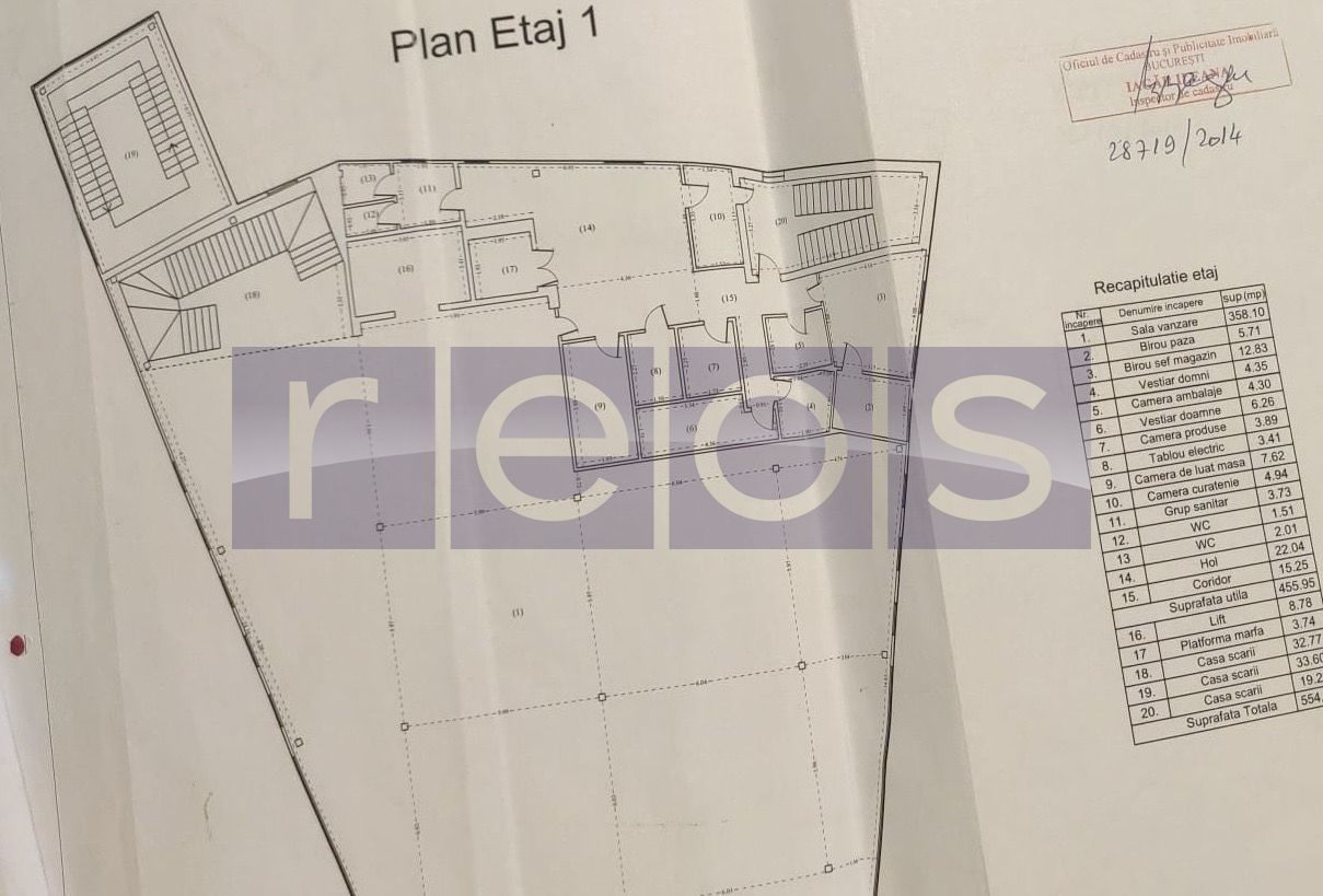 SPATIU COMERCIAL DE INCHIRIAT | ETAJ 1 | ZONA COLENTINA | VIZIBILITATE EXCELENTA - Schiță 7