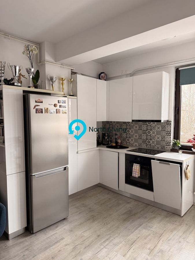 Studio 2 camere, 43 mp, mobilat complet, 4 min metrou Parcă Bazilescu - Poză 4